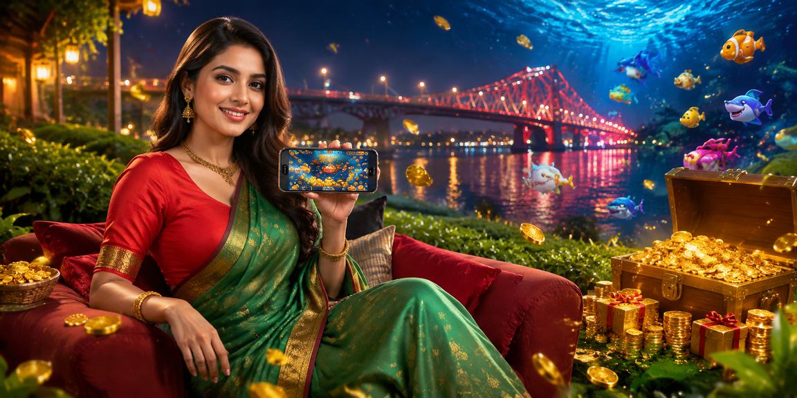 রাজশাহীতে অনলাইন লটারি ও মাছ ধরার গেম খেলার দৃশ্য